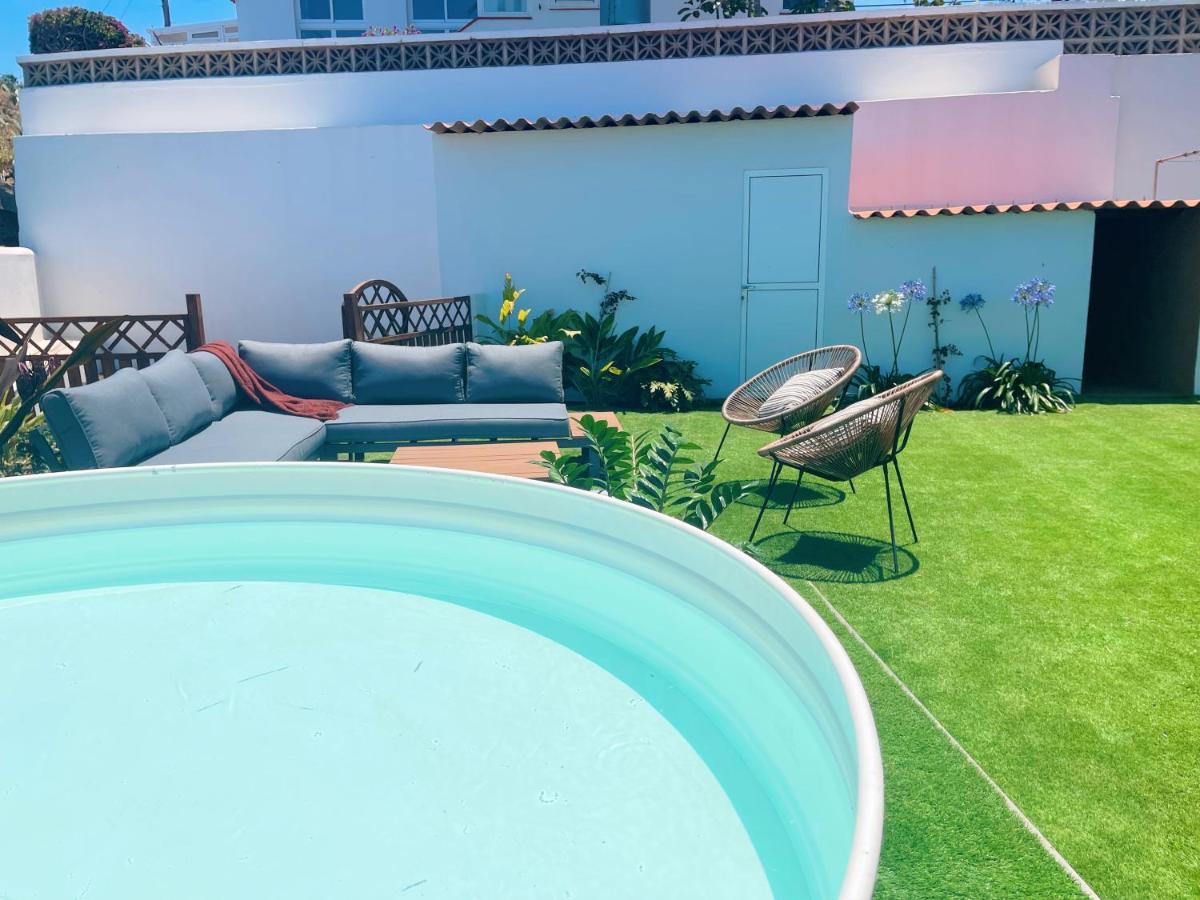הוילה Puerto de la Madera Casa Con Piscina Y Jardin Con Vistas Al Mar מראה חיצוני תמונה