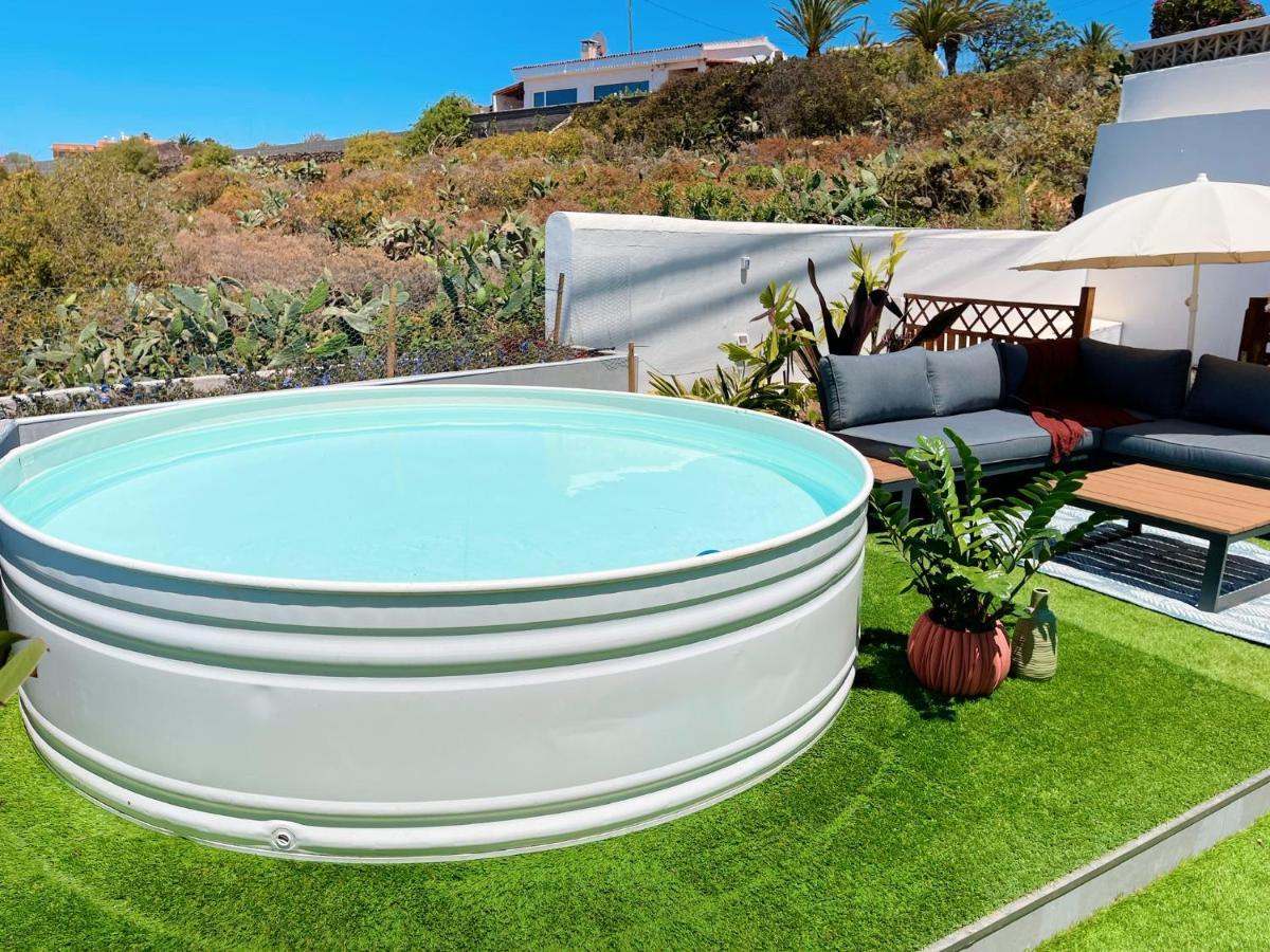 הוילה Puerto de la Madera Casa Con Piscina Y Jardin Con Vistas Al Mar מראה חיצוני תמונה