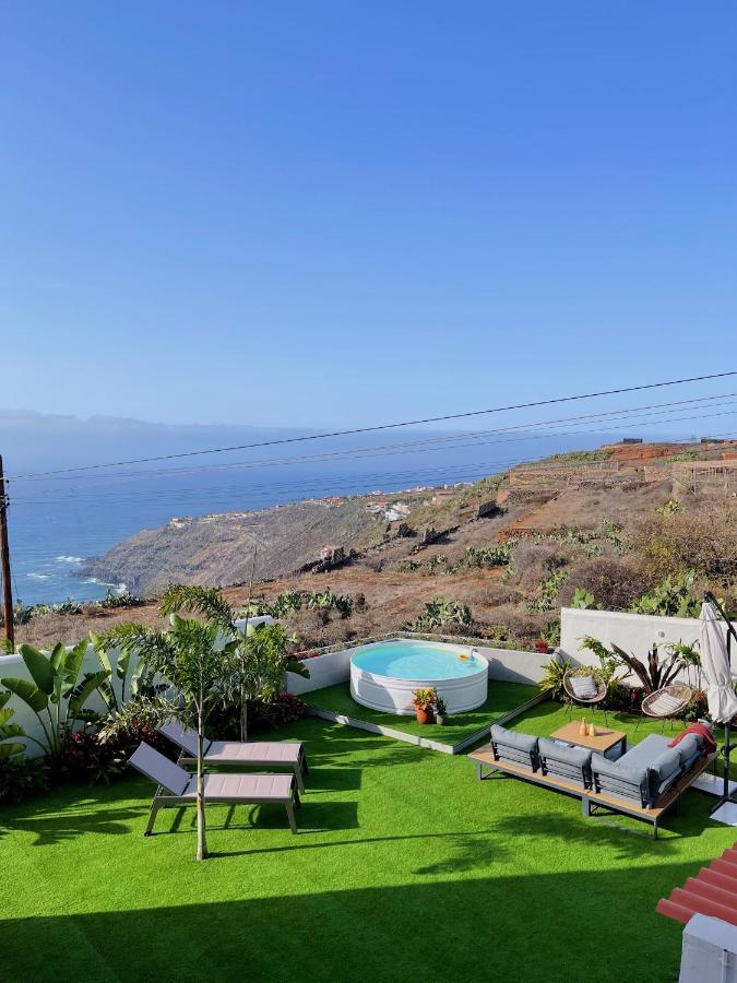 הוילה Puerto de la Madera Casa Con Piscina Y Jardin Con Vistas Al Mar מראה חיצוני תמונה